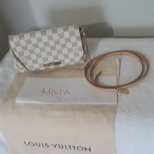 SOLD *******Auth LV FAVORITE PM DAMIER AZUR